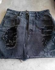 jupe en jeans de bikbok  T 36